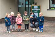 Peuters van 't Windekind blij met hun kunstwerk