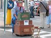 Veel volk voor kermis en markt