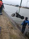 Actie in kanaal Eversel ging rond gestolen motoren
