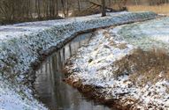 Winter in de Vallei van de Mangelbeek