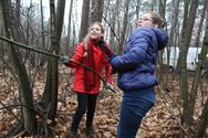 Springplankleerlingen helpen de natuur een handje