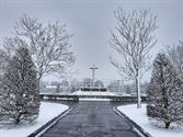 Een ondergesneeuwde ochtend in april