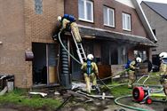 Huis verwoest door brand in Stationsstraat
