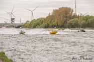 Veel spektakel op het kanaal
