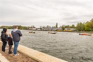 Veel spektakel op het kanaal