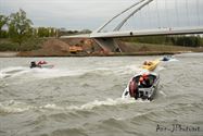 Veel spektakel op het kanaal