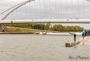 Veel spektakel op het kanaal
