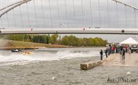 Veel spektakel op het kanaal