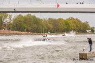 Veel spektakel op het kanaal