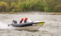 Veel spektakel op het kanaal