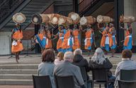 Een maffe combinatie van drums en piano