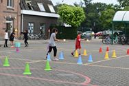 Ook de jongsten hadden hun sportdag in De Brug