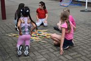 Ook de jongsten hadden hun sportdag in De Brug