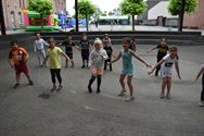 Ook de jongsten hadden hun sportdag in De Brug