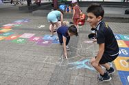 Ook de jongsten hadden hun sportdag in De Brug