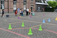 Ook de jongsten hadden hun sportdag in De Brug