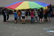 Ook de jongsten hadden hun sportdag in De Brug