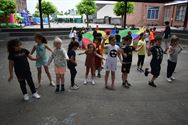 Ook de jongsten hadden hun sportdag in De Brug