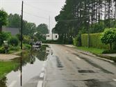 Ook in de Nieuwstraat veel water