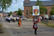 De Sacramentsprocessie in volle bezetting