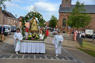 De Sacramentsprocessie in volle bezetting