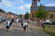 De Sacramentsprocessie in volle bezetting