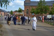 De Sacramentsprocessie in volle bezetting