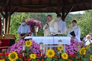 De Sacramentsprocessie in volle bezetting