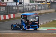 Al een stevige opwarming van de racetrucks