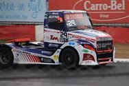 Al een stevige opwarming van de racetrucks