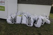 KWB verzamelt 22 zakken afval in Heusden-Centrum