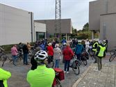 18 wandelaars en 55 fietsers op trage wegen