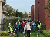 18 wandelaars en 55 fietsers op trage wegen