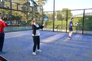 Grote opkomst voor opening padel op circuit