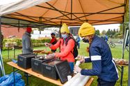 Veel mountainbikers aan De Veen