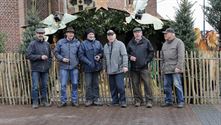 KWB plaatste de Heusdense kerststal