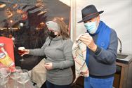 De Kerstman op bezoek in Heusden