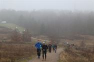 Mijnentocht: sfeer zit erin, jammer van de mist