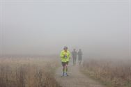 Mijnentocht: sfeer zit erin, jammer van de mist