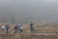 Mijnentocht: sfeer zit erin, jammer van de mist
