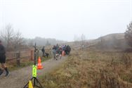 Mijnentocht: sfeer zit erin, jammer van de mist