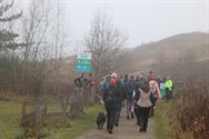 Mijnentocht: sfeer zit erin, jammer van de mist