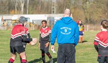 Jeugd betwistte een tornooi bij Rugbyclub 9