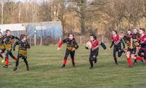 Jeugd betwistte een tornooi bij Rugbyclub 9