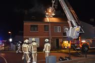 Veel schade bij zolderbrand in de Kapelstraat