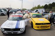 Vooral mooie historische wagens op het circuit