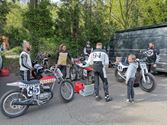 Sidecars maken het mooie en stoffige weer