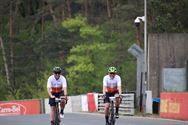 Bedrijven fietsen tegen elkaar