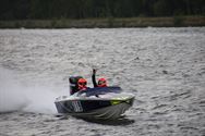 Oefenraces tussen de vrachtboten