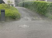 Wateroverlast op meerdere plaatsen